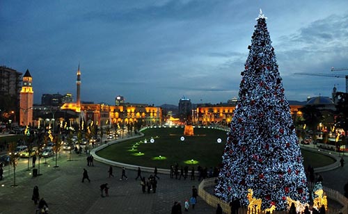 Capodanno in Albania Tirana, la capitale dei giovani